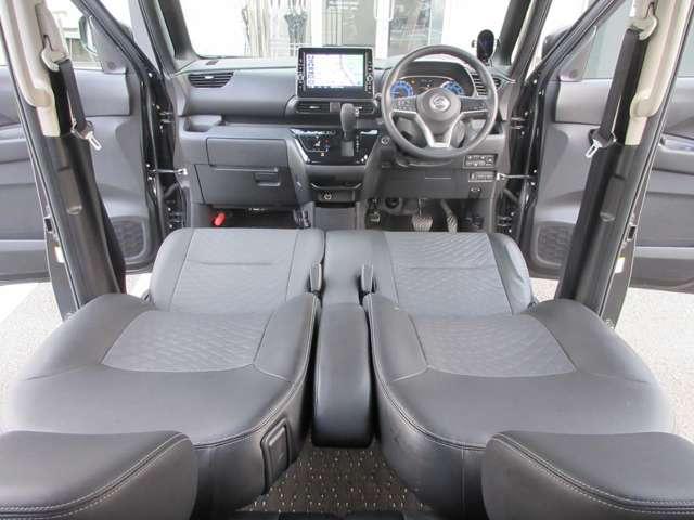 ルークス 660 ハイウェイスターX アーバンクロム パワースライドドア 1オーナー LED ワンセグ 全方位カメラ アイドリングストップ スマートキー サイドカメラ レーンキープアシスト オートエアコン ドライブレコーダー バックカメラ ETC(3枚目)