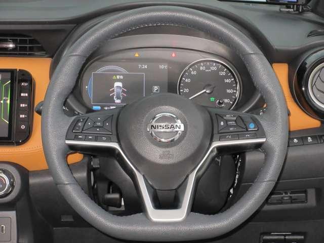 キックス １．２　Ｘ　ツートーン　インテリアエディション　オートクルーズ　エマージェンシーＢ　セキュリティ　アラウンドモニター　Ｒカメラ　ＬＥＤ　ワンオーナ　エアコン　ドラレコ　スマートキー　記録簿　ＥＴＣ　メモリーナビ　サイドエアバック　ＡＷ　キーレス（9枚目）