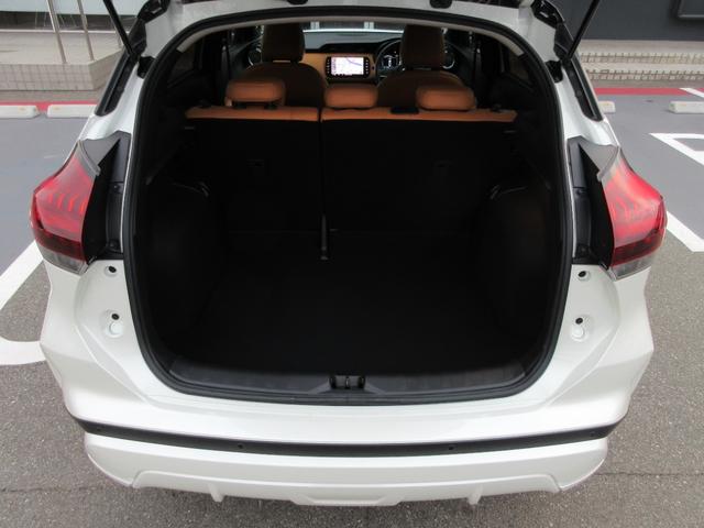 キックス １．２　Ｘ　ツートーン　インテリアエディション　オートクルーズ　エマージェンシーＢ　セキュリティ　アラウンドモニター　Ｒカメラ　ＬＥＤ　ワンオーナ　エアコン　ドラレコ　スマートキー　記録簿　ＥＴＣ　メモリーナビ　サイドエアバック　ＡＷ　キーレス（33枚目）