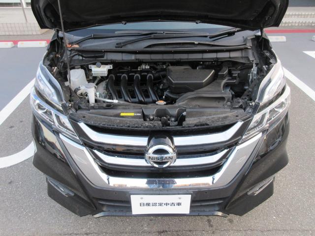 セレナ ２．０　ハイウェイスター　ＶセレクションＩＩ　全周囲モニタ　インテリキー　ＬＥＤライト　ＥＴＣ車載器　オートクルーズコントロール　サイドエアバッグ　記録簿　ドライブレコーダー　メモリ－ナビ　アルミ　ＴＶナビ　エアバック　ＡＢＳ　Ｗエアバッグ（36枚目）