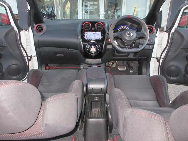 ノート １．２　ｅ－ＰＯＷＥＲ　ＮＩＳＭＯ　ＬＥＤランプ　ワンオーナー車　Ｂカメラ　メモリーナビ付き　レーンアシスト　フルオートエアコン　スマートキープッシュスタート　Ｗエアバッグ　アルミ　キーフリー　ドラレコ　記録簿　サイドカメラ　エアバック（3枚目）