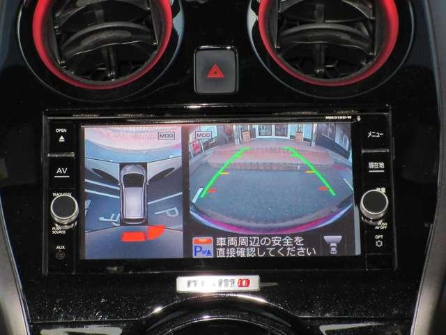 ノート １．２　ｅ－ＰＯＷＥＲ　ＮＩＳＭＯ　ＬＥＤランプ　ワンオーナー車　Ｂカメラ　メモリーナビ付き　レーンアシスト　フルオートエアコン　スマートキープッシュスタート　Ｗエアバッグ　アルミ　キーフリー　ドラレコ　記録簿　サイドカメラ　エアバック（6枚目）