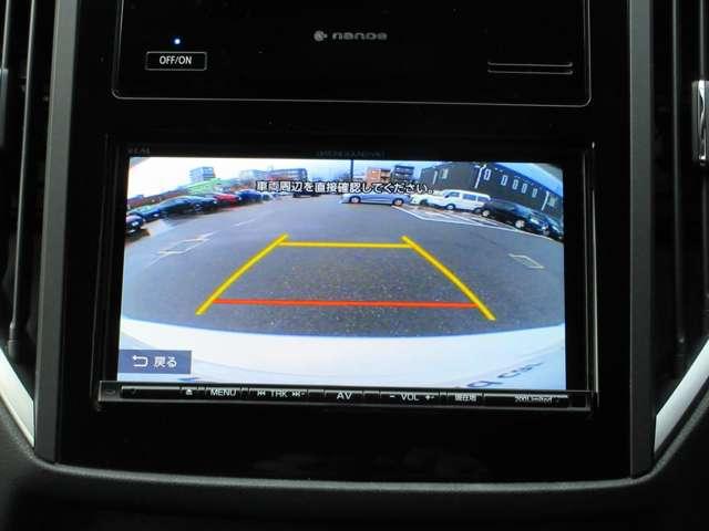 ����m�F�����邽�߂̃o�b�N�J�����𓋍ځI���p�ɂȂ�ʒu�ւ̊m�F�����邱�Ƃ��ł���̂ŁA�o�b�N�K���X�z���ł͌��邱�Ƃ��ł��Ȃ��Ⴂ�ǂ��J�����z���Ɍ��邱�Ƃ��ł��܂��B