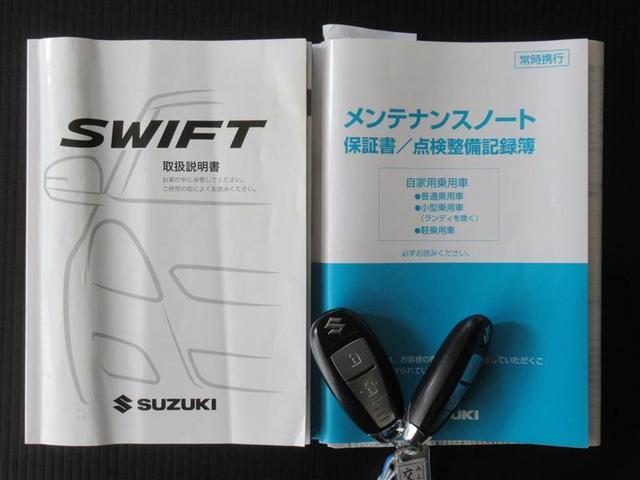 スイフト ＸＧ　ＥＴＣ車載器　横滑り防止システム　運転席助手席エアバック　キーレスエントリーシステム　スマートエントリー　メモリーナビゲーション　運転席エアバック　フルセグ　ＡＵＸ　ＰＷ　ＡＣ　ＡＢＳ　ＰＳ　ナビＴＶ（20枚目）