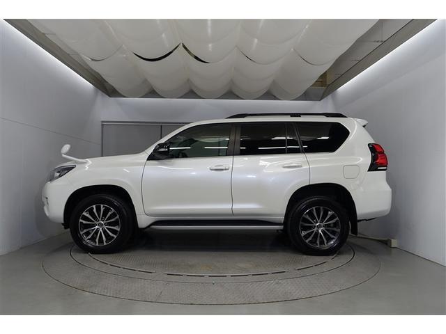 ランドクルーザープラド TX Lパッケージ 整備記録簿 横滑り防止機能 Bカメ ナビTV 衝突被害軽減 3列シート ワンオーナ アルミ 運転席パワーシート フルタイム4WD 本皮シート クルコン メモリーナビ ETC車載器 フルセグ地デジTV(2枚目)