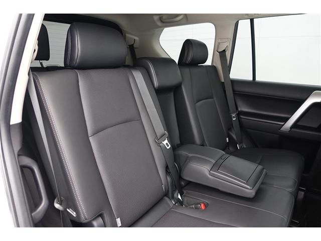 ランドクルーザープラド TX Lパッケージ 整備記録簿 横滑り防止機能 Bカメ ナビTV 衝突被害軽減 3列シート ワンオーナ アルミ 運転席パワーシート フルタイム4WD 本皮シート クルコン メモリーナビ ETC車載器 フルセグ地デジTV(7枚目)