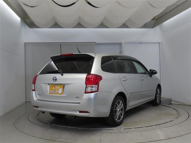 カローラフィールダー ハイブリッドＧ　スマートエントリー　Ａストップ　メンテナンスノート　ワンセグテレビ　助手席エアバック　エアバック　メディアプレイヤー接続　カーテンエアバッグ　ワイヤレスキー　盗難防止　パワーウィンド　横滑防止装置（3枚目）