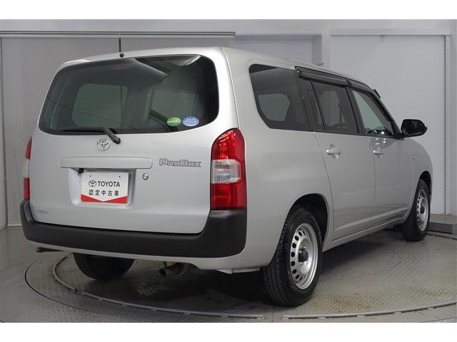 プロボックス ＧＬ　点検記録簿　運転席エアバック　パワーウインド　ＴＳＳ　Ｗエアバッグ　パワーステアリング　横滑り防止機能　エアコン　ＤＶＤ　Ｂカメラ　キーレスキー　ＡＢＳ　ナビ　メモリナビ　アイドルストップ　ＥＴＣ付（3枚目）