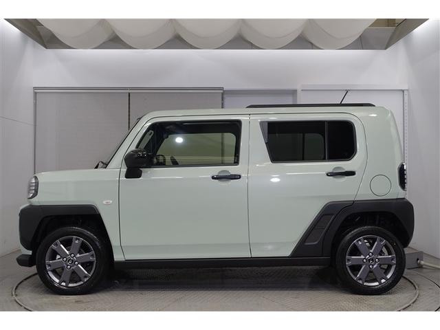 タフト Ｇ　ダーククロムベンチャー　ＥＳＣ　サイドＳＲＳ　リアカメラ　クルーズコントロール　フルセグＴＶ　ＬＥＤライト　ＴＶ　パワーステアリング　アイドリングＳ　キーフリー　アルミ　スマートキー　パワーウィンドウ　ガラスルーフ　ＡＢＳ（2枚目）