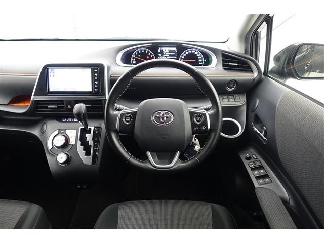 シエンタ G 衝突回避ブレーキ アイドリング フルセグ地デジTV スマートキ キーレスエントリー 助手席エアバック 1オーナ 横滑防止 ウォークスルー ETC車載器 セキュリティアラーム エアコン ナビTV 3列(5枚目)