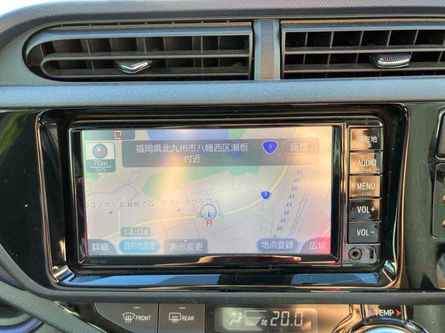 アクア S ETC ナビ TV レーンアシスト 衝突被害軽減システム オートマチックハイビーム キーレスエントリー 電動格納ミラー CVT 衝突安全ボディ ABS ESC CD ミュージックプレイヤー接続可(22枚目)