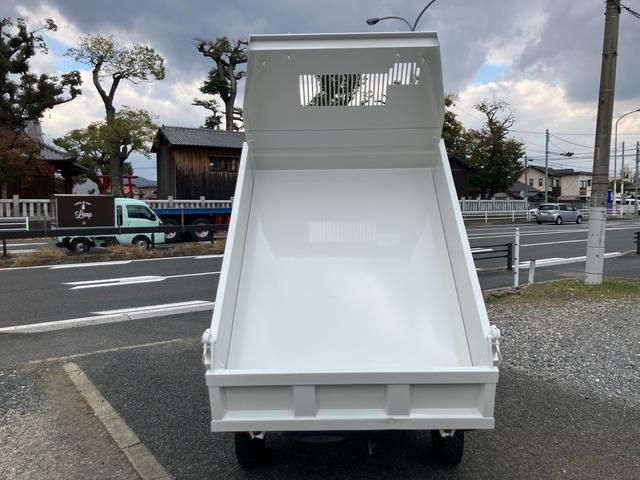 ハイゼットトラック 多目的ダンプ　４ＷＤ　ＰＴＯダンプ　５速マニュアル　ナビテレビ　エアコン　タイヤ４本新品　バッテリー新品　荷台塗装仕上げ済（6枚目）
