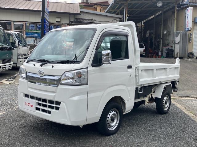 ハイゼットトラック 多目的ダンプ　４ＷＤ　ＰＴＯダンプ　５速マニュアル　ナビテレビ　エアコン　タイヤ４本新品　バッテリー新品　荷台塗装仕上げ済（10枚目）