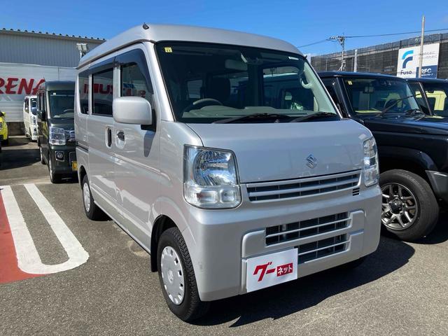 エブリイ ジョインターボ　衝突被害軽減システム　両側スライドドア　電動格納ミラー　盗難防止システム　ＡＢＳ　ＥＳＣ　エアコン　パワーステアリング　パワーウィンドウ　運転席エアバッグ（4枚目）