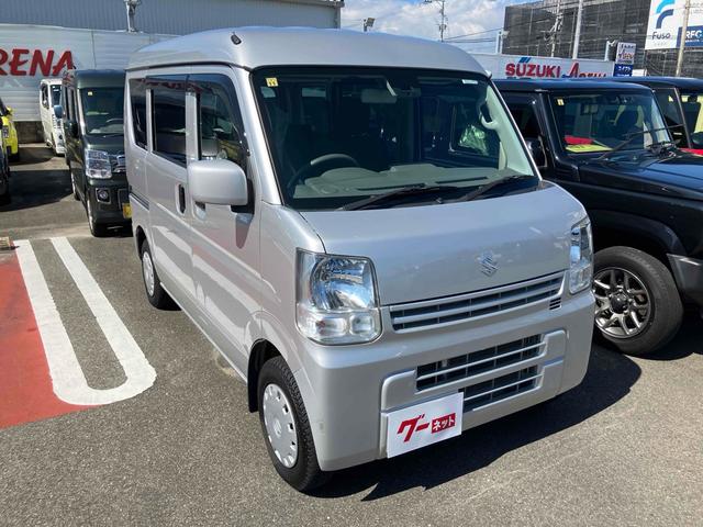 エブリイ ジョインターボ　衝突被害軽減システム　両側スライドドア　電動格納ミラー　盗難防止システム　ＡＢＳ　ＥＳＣ　エアコン　パワーステアリング　パワーウィンドウ　運転席エアバッグ（5枚目）