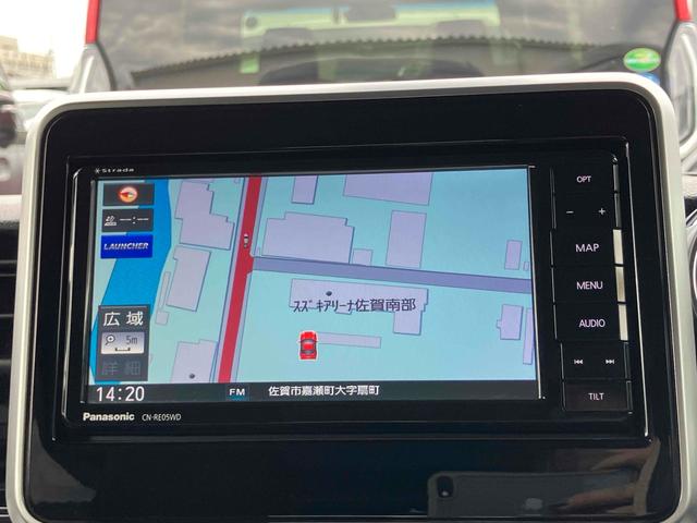 スペーシアカスタム ハイブリッドＸＳ　バックカメラ　両側電動スライドドア　ナビ　ＴＶ　クリアランスソナー　レーンアシスト　衝突被害軽減システム　オートライト　ＬＥＤヘッドランプ　スマートキー　アイドリングストップ　電動格納ミラー（4枚目）