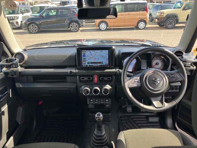 ジムニー ＸＣ　４ＷＤ　ドライブレコーダー　ＥＴＣ　バックカメラ　ナビ　ＴＶ　オートクルーズコントロール　レーンアシスト　衝突被害軽減システム　オートライト　ＬＥＤヘッドランプ　ヘッドライトウォッシャー　スマートキー（2枚目）