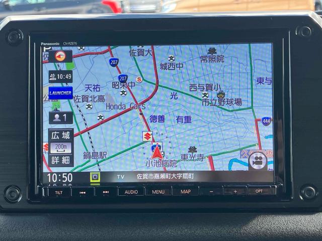 ジムニー ＸＣ　４ＷＤ　ドライブレコーダー　ＥＴＣ　バックカメラ　ナビ　ＴＶ　オートクルーズコントロール　レーンアシスト　衝突被害軽減システム　オートライト　ＬＥＤヘッドランプ　ヘッドライトウォッシャー　スマートキー（4枚目）