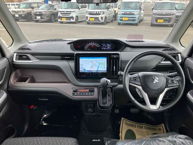 ソリオバンディット ハイブリッドＭＶ　ドライブレコーダー　ＥＴＣ　全周囲カメラ　ナビ　ＴＶ　クリアランスソナー　オートクルーズコントロール　レーンアシスト　衝突被害軽減システム　両側電動スライドドア　オートライト　ＬＥＤヘッドランプ（2枚目）