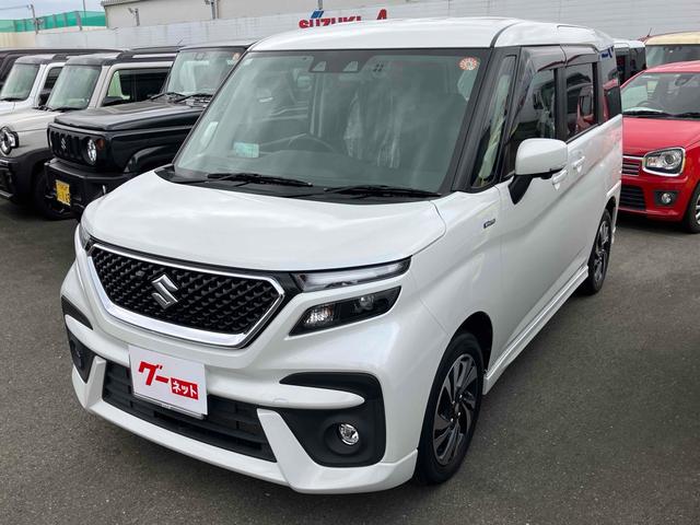 ソリオバンディット ハイブリッドＭＶ　ドライブレコーダー　ＥＴＣ　全周囲カメラ　ナビ　ＴＶ　クリアランスソナー　オートクルーズコントロール　レーンアシスト　衝突被害軽減システム　両側電動スライドドア　オートライト　ＬＥＤヘッドランプ（11枚目）