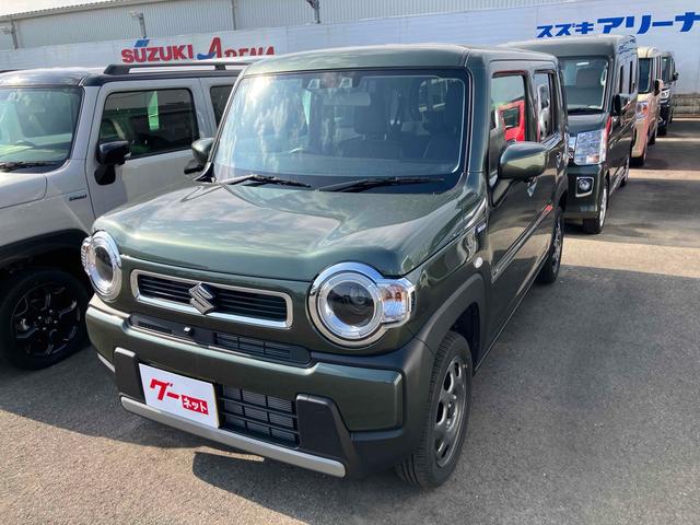 ハスラー ハイブリッドＧ　全周囲カメラ　ナビ　ＴＶ　クリアランスソナー　オートクルーズコントロール　レーンアシスト　衝突被害軽減システム　オートライト　スマートキー　アイドリングストップ　電動格納ミラー　シートヒーター　ＣＶＴ（12枚目）