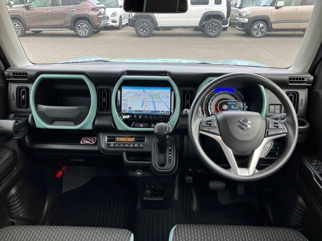 ハスラー ハイブリッドＧ　全周囲カメラ　ナビ　ＴＶ　クリアランスソナー　オートクルーズコントロール　レーンアシスト　衝突被害軽減システム　オートライト　スマートキー　アイドリングストップ　電動格納ミラー　シートヒーター　ＣＶＴ（2枚目）