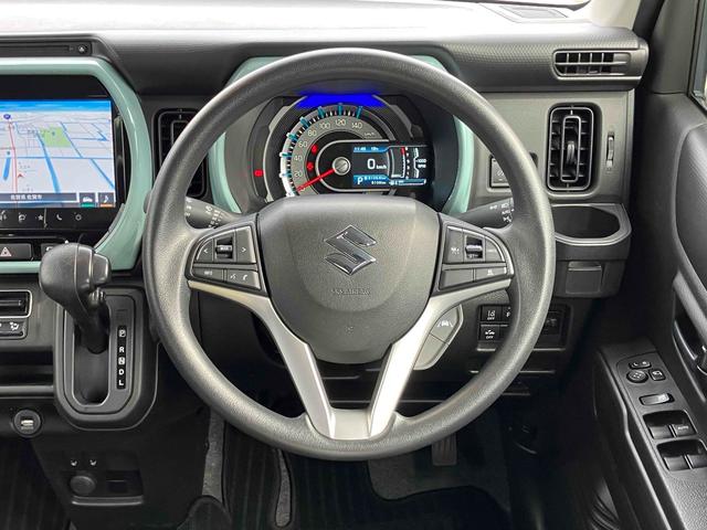 ハスラー ハイブリッドＧ　全周囲カメラ　ナビ　ＴＶ　クリアランスソナー　オートクルーズコントロール　レーンアシスト　衝突被害軽減システム　オートライト　スマートキー　アイドリングストップ　電動格納ミラー　シートヒーター　ＣＶＴ（3枚目）