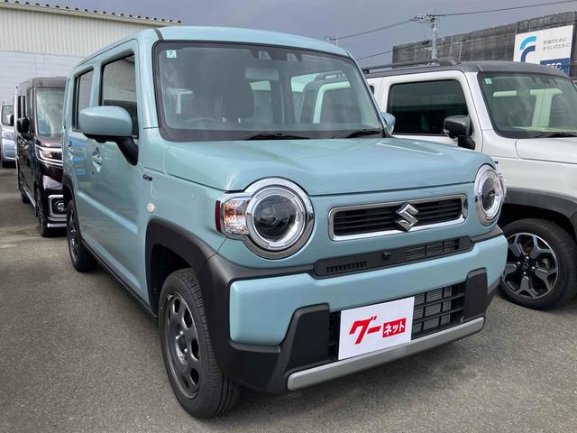 ハスラー ハイブリッドＧ　全周囲カメラ　ナビ　ＴＶ　クリアランスソナー　オートクルーズコントロール　レーンアシスト　衝突被害軽減システム　オートライト　スマートキー　アイドリングストップ　電動格納ミラー　シートヒーター　ＣＶＴ（14枚目）