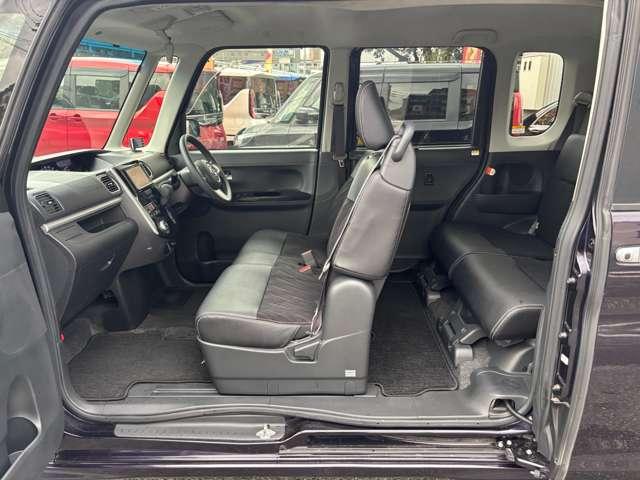 タント カスタムＸ　トップエディションＳＡＩＩ　フルセグナビＣＤＤＶＤラジオＢｌｕｅｔｏｏｔｈバックカメラアラウンドビューモニターアイドリングストップオートエアコン衝突被害軽減ブレーキ横滑り防止機能プッシュスタートスマートキー（54枚目）