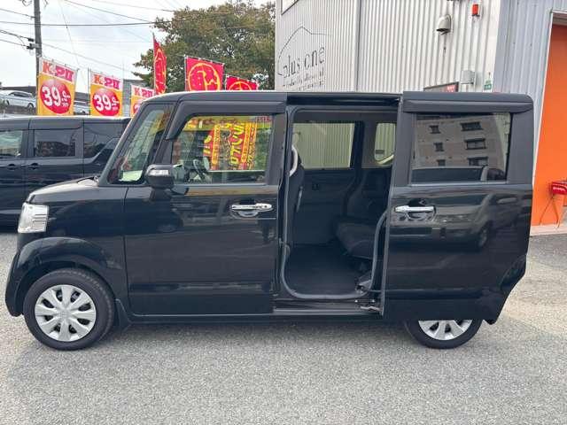 N-BOX G SSパッケージ CDデッキ 両側電動スライドドア 横滑り防止機能 オートエアコン プッシュスタート スマートキー(9枚目)