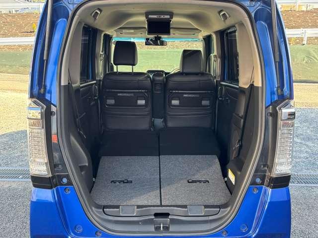 N-BOXカスタム G・Lパッケージ 後期型 8インチナビ 両側電動スライドドア アイドリングストップ 衝突被害軽減ブレーキ シートカバー オートエアコンプッシュスタート スマートキー(65枚目)