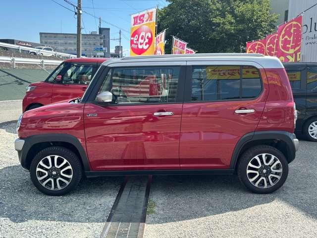 ハスラー JスタイルIII フルフラットシート 電動格納ドアミラー レーンキープ デュアルレーダーブレーキサポート 衝突安全ボディ Bluetoothオーディオ 地デジTV スマートキー&プッシュスタート イモビライザー ABS(7枚目)