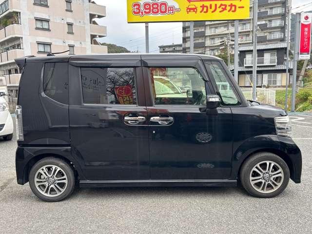 Ｎ－ＢＯＸカスタム Ｇ・Ｌパッケージ　衝突被害軽減ブレーキ　横滑り防止機能　両側スライドドア左側電動　アイドリングストップ　オートエアコン　プッシュスタート　スマートキー（16枚目）