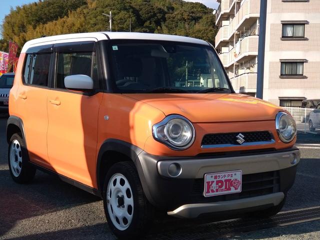 ハスラー Ｇ　ワンセグナビＣＤＤＶＤ衝突被害軽減ブレーキ　アイドリングストップ　横滑り防止機能　シートヒーター　オートエアコン　プッシュスタート　スマートキー（7枚目）