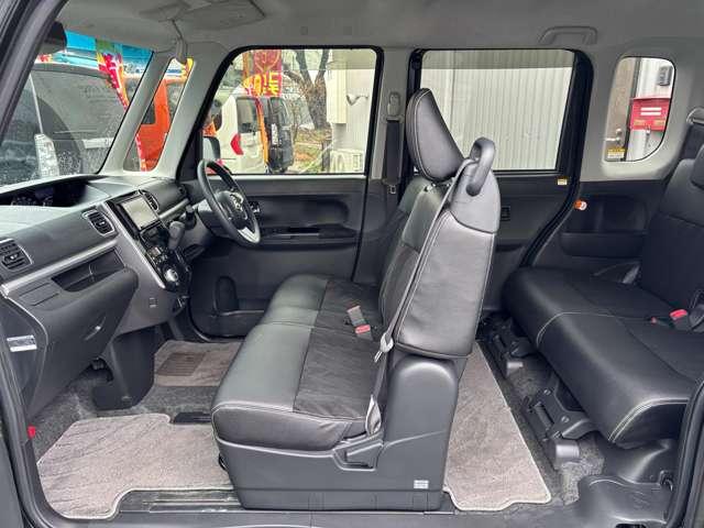 タント カスタムＸ　トップエディションＳＡＩＩＩ　後期型ワンセグナビＣＤＤＶＤバックカメラ両側スライドドア左側電動衝突被害軽減ブレーキ横滑り防止機能アイドリングストップオートマチックハイビームシートヒーターオートエアコンプッシュスタートスマートキー（59枚目）