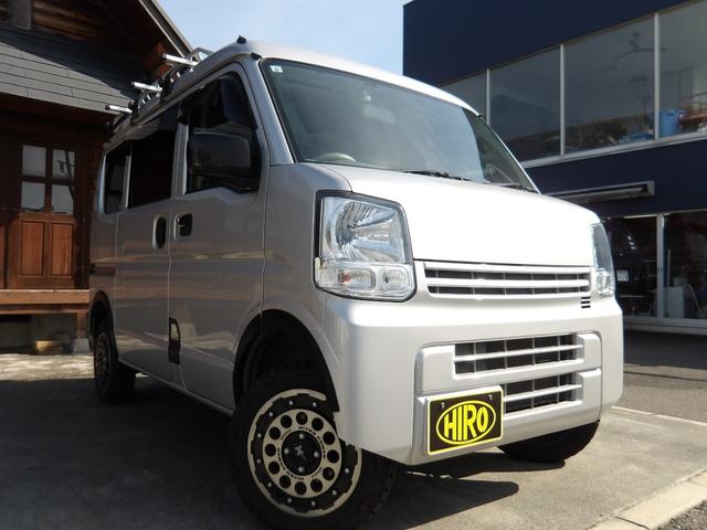 NV100クリッパーバン DX ワンオーナー・リフトアップ・メモリーナビ&フルセグTV・Bluetooth対応・バックカメラ・ルーフキャリア・荷室キャリア取り付・ドライブレコーダー・社外LEDヘッドライト・社外アルミホイール・ETC(19枚目)