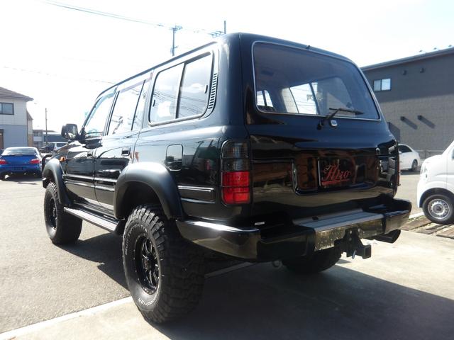 ランドクルーザー８０ ＶＸリミテッド　１ナンバー登録・サンルーフ・ＳＤナビ＆ＴＶ・ＤＶＤ再生・角目４灯仕様ＬＥＤヘッドライト・リフトアップ・社外１６インチアルミ＆ＢＦグッドリッチタイヤ・ＡＲＢバンパー・レザーシートカバー（29枚目）