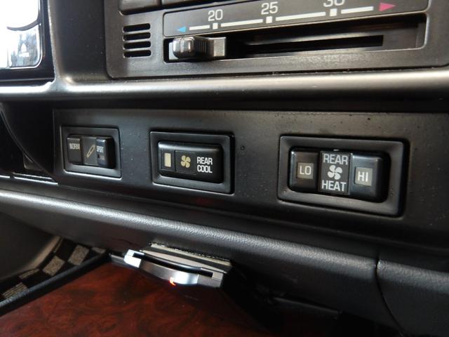 ランドクルーザー８０ ＶＸリミテッド　１ナンバー登録・サンルーフ・ＳＤナビ＆ＴＶ・ＤＶＤ再生・角目４灯仕様ＬＥＤヘッドライト・リフトアップ・社外１６インチアルミ＆ＢＦグッドリッチタイヤ・ＡＲＢバンパー・レザーシートカバー（40枚目）