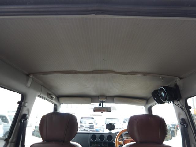 ジムニー ワイルドウインド　純正ルーフキャリア・社外ホイール・社外Ｆバンパーガード・ＣＤオーディオ・ウッドステアリング・皮調シートカバー・ブラックグリル・ＥＴＣ付（58枚目）