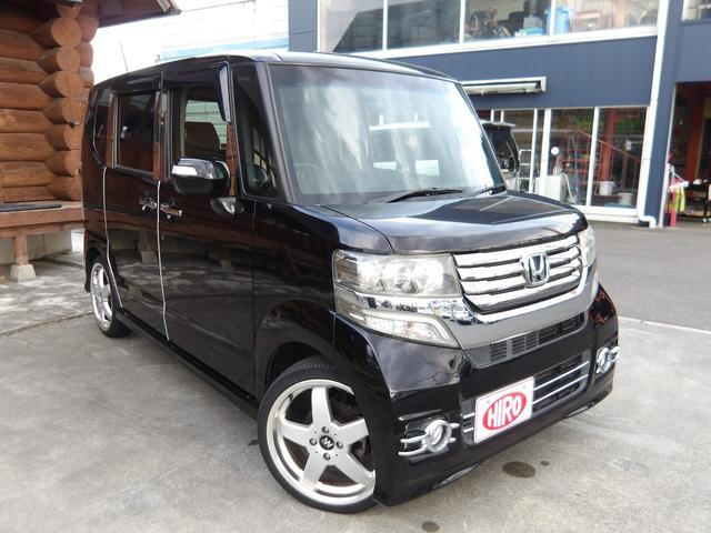 Ｎ－ＢＯＸカスタム Ｇ・ターボパッケージ　純正ナビ＆ＴＶ・ＤＶＤ再生・バックカメラ・両側パワースライドドア・ＨＩＤヘッドライト・ドライブレコーダー・クルーズコントロール・パドルシフト・社外１７インチＡＷ・レザーシートカバー（4枚目）