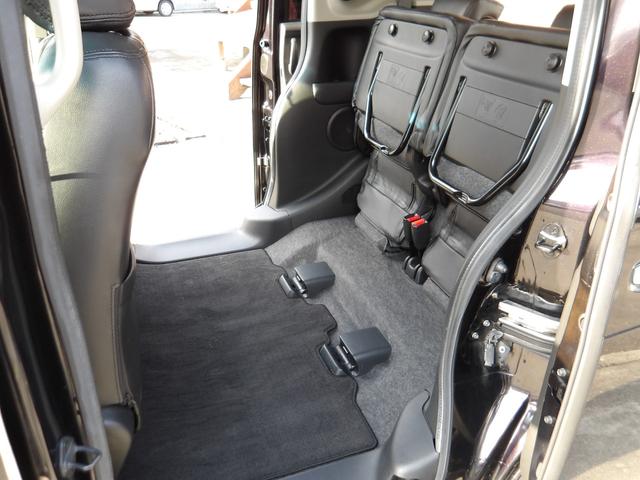 Ｎ－ＢＯＸカスタム Ｇ・ターボパッケージ　純正ナビ＆ＴＶ・ＤＶＤ再生・バックカメラ・両側パワースライドドア・ＨＩＤヘッドライト・ドライブレコーダー・クルーズコントロール・パドルシフト・社外１７インチＡＷ・レザーシートカバー（68枚目）