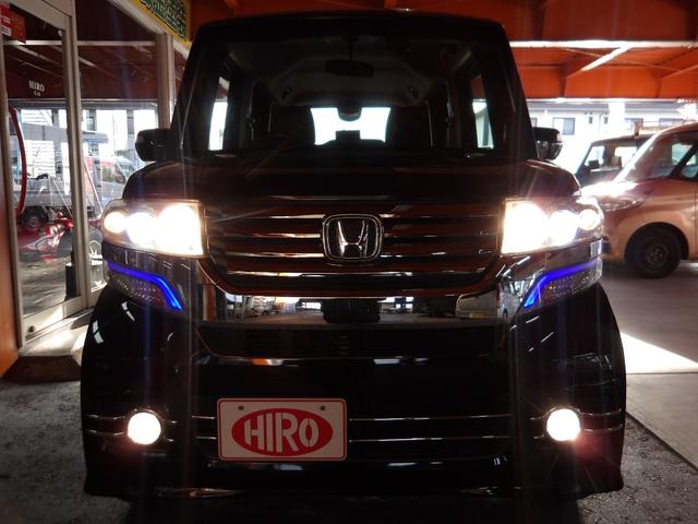 Ｎ－ＢＯＸカスタム Ｇ・ターボパッケージ　純正ナビ＆ＴＶ・ＤＶＤ再生・バックカメラ・両側パワースライドドア・ＨＩＤヘッドライト・ドライブレコーダー・クルーズコントロール・パドルシフト・社外１７インチＡＷ・レザーシートカバー（77枚目）