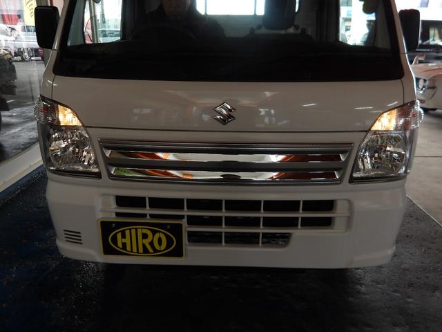 キャリイトラック KCエアコン・パワステ ワンオーナー車・4WD車・エアコン・パワーステアリング・荷台ゴムマット・ヘッドライトレベライザー・横滑り防止・フロントメッキグリル・車検9年7月・取説&保証書&記録簿・キー2個(69枚目)