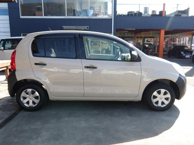 パッソ Ｘ　純正ＣＤオーディオ・ヘッドライトレベライザー・純正ハーフレースカバー・前後バンパー＆ドアミラー＆ドアノブ＆エンブレム塗装・電動格納ドアミラー・キーレス（17枚目）