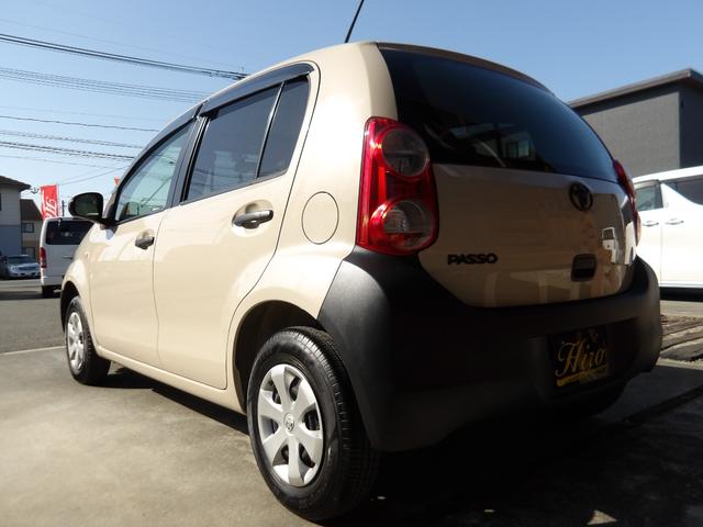 パッソ Ｘ　純正ＣＤオーディオ・ヘッドライトレベライザー・純正ハーフレースカバー・前後バンパー＆ドアミラー＆ドアノブ＆エンブレム塗装・電動格納ドアミラー・キーレス（24枚目）