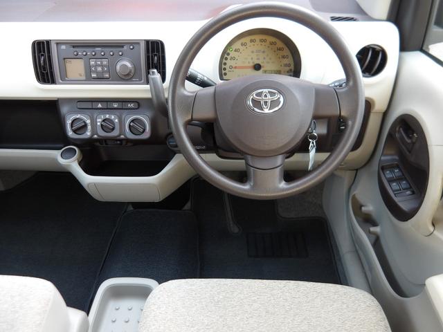 パッソ Ｘ　純正ＣＤオーディオ・ヘッドライトレベライザー・純正ハーフレースカバー・前後バンパー＆ドアミラー＆ドアノブ＆エンブレム塗装・電動格納ドアミラー・キーレス（27枚目）