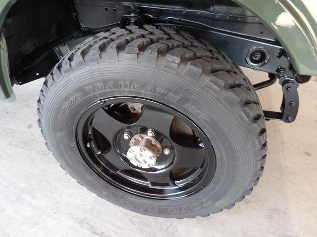 ジムニー ワイルドウインドリミテッド　リフトアップ公認・社外Ｆ＆Ｒバンパー・純正メッキグリル・純正ルーフキャリア・赤ステッチレザーシートカバー・タニグチ製ステップバー・社外ステアリング・純正１６インチＡＷ・Ｍ／Ｔタイヤ・天井ウッド張替（59枚目）