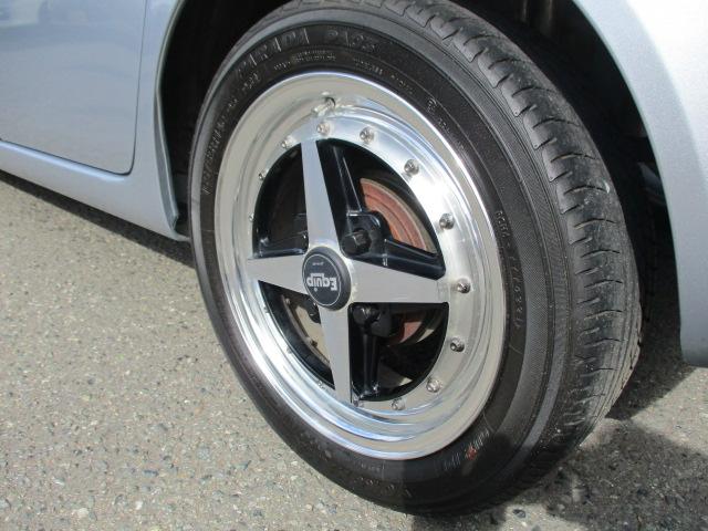 エッセ D 5速MT ローダウン新品ダウンサス WORKホイール カスタム用タコメーター モモステ(9枚目)