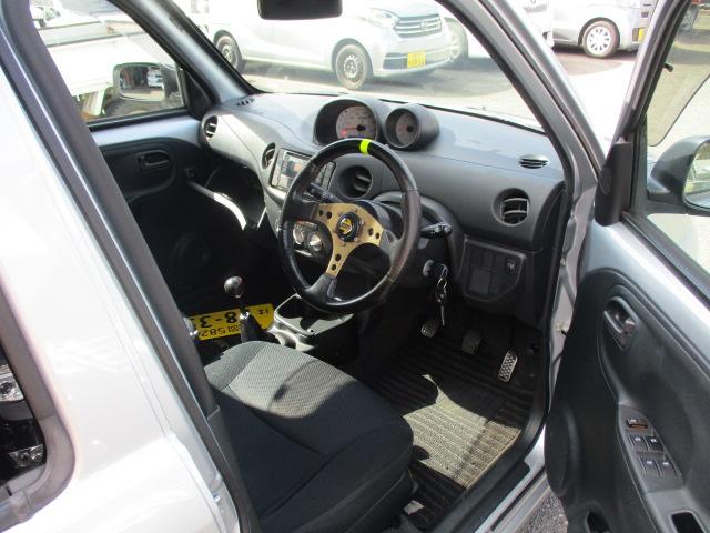 エッセ D 5速MT ローダウン新品ダウンサス WORKホイール カスタム用タコメーター モモステ(11枚目)