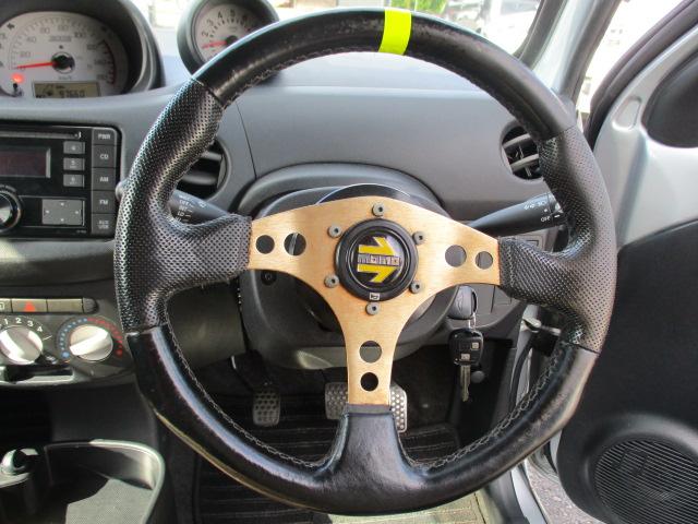 エッセ D 5速MT ローダウン新品ダウンサス WORKホイール カスタム用タコメーター モモステ(16枚目)